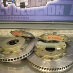 KIT FRENOS DELANTEROS BREMBO VO ASFALTO 355mm