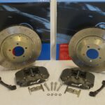 KIT FRENOS TRASEROS ALCON 343X28 4 PISTONES.